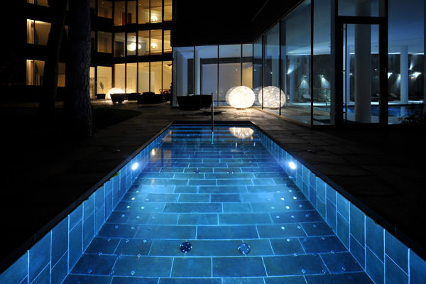 Privatpool Schwimmbad Naturstein Hamburg